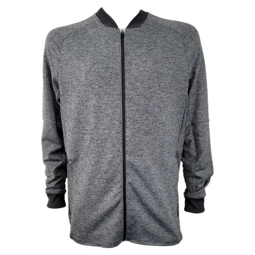 Lululemon Men's Textured Tech Bomber Jacket Grey/Vapor M3CW4S